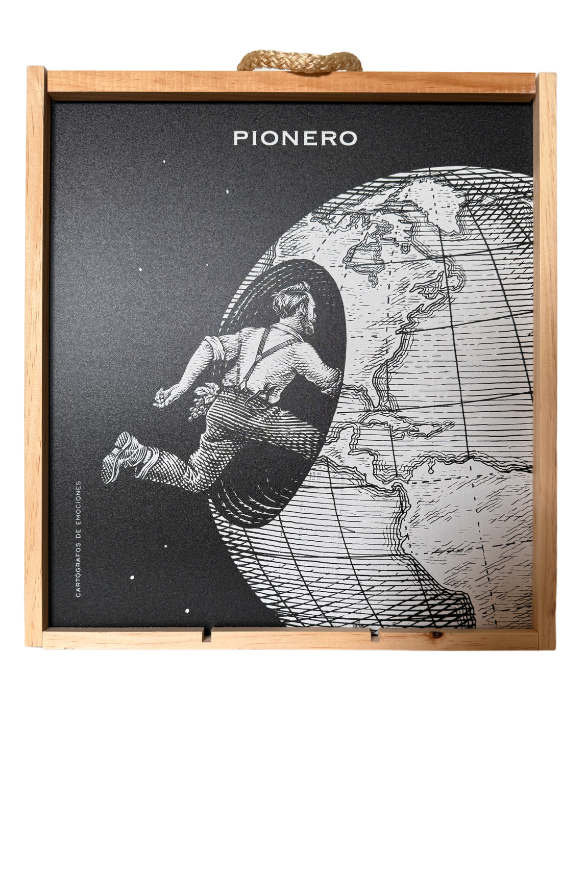 Houten kist Pionero albariño